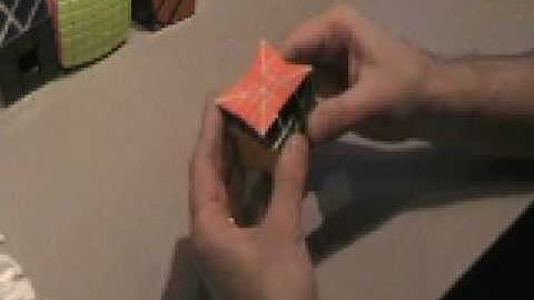 Solid pattern 3x3 X-Cube custom twisty puzzle