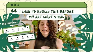 ✦ my art / etsy shop went viral on Instagram (what they don’t tell you) ✦ art vlog