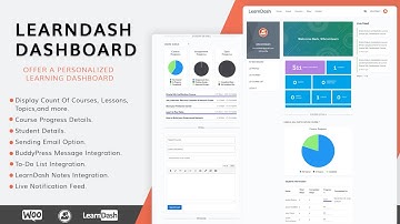 Learndash Dashboard Current version: v2.2.1 WordPress LMS LearnDash Addon