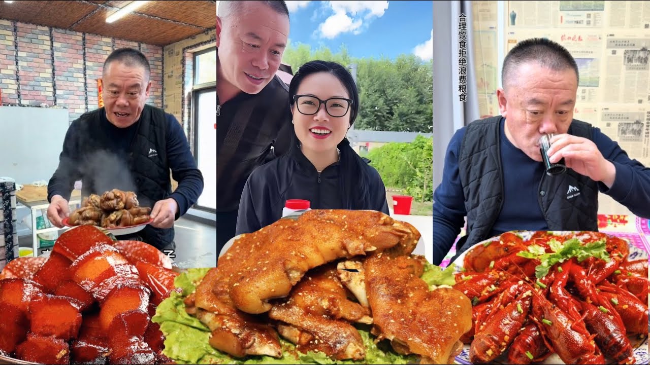 二哥做的饭真好吃，香迷糊了~The food made by my second brother is so delicious that it makes me feel dizzy #food