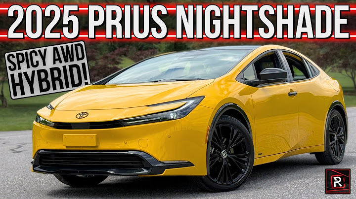 2025 წლის Toyota Prius Nightshade არის პიკანტური AWD ჰიბრიდული სამგზავრო მანქანა, რომელიც სულაც არ არის მოსაწყენი