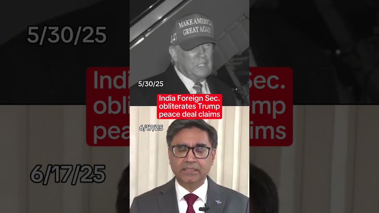 🚨 BRUTAL: India OBLITERATES Trump Over FAKE Peace Deal Claims
