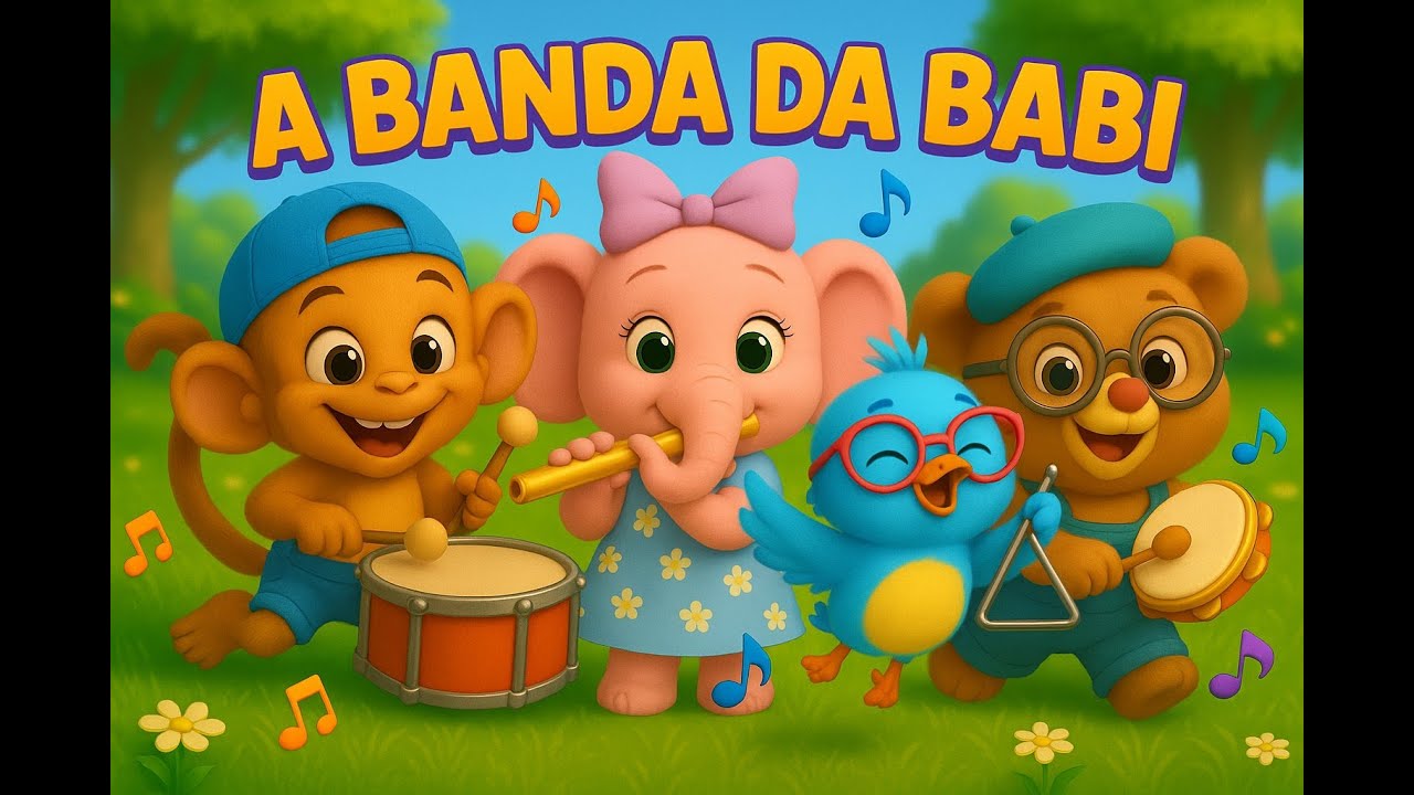 Babi Kids – A banda da Babi 🥁 | Ep. 04 #criança #infantil