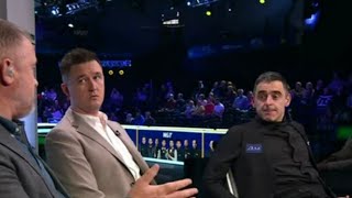 KBV-738 Ronnie O'Sullivan Talks to Stephen Hendry/Kyren Wilson about his Win at the 2023 UK Snooker