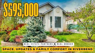 Riverbend Calgary Home for Sale | Updated 4-Level Split on Huge Pie Lot!