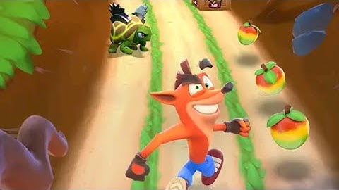 Crash Bandicoot : On The Run - Walkthrough Gameplay Part 1 (Android, iOS)