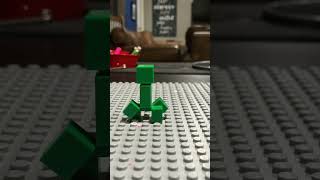 Minecraft Creeper Test Explosion #stopmotion