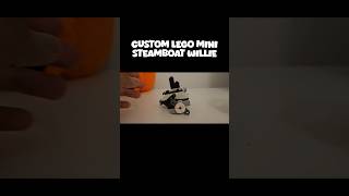 Custom Lego Mini Steamboat Willie#lego #custom #customlego #disney #steamboatwillie #mickeymouse