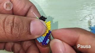 Aretes Guacamayos. parte 3