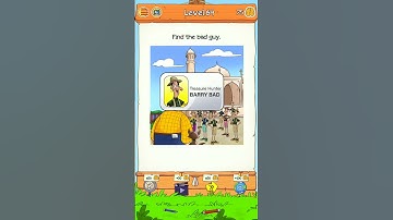 Braindom 2 Level 64 || find the bad guy.