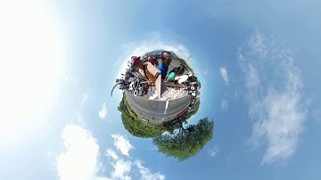 Tiny Planet Video - Insta 360 App - Link en Descripción