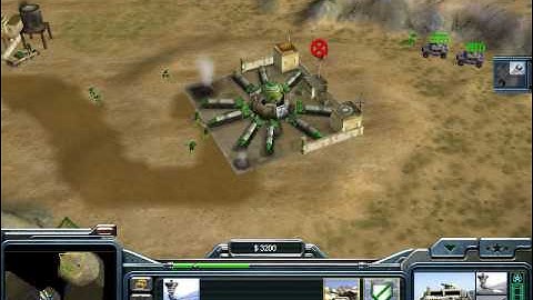Command and Conquer: Generals - USA Mission 1 (Brutal)