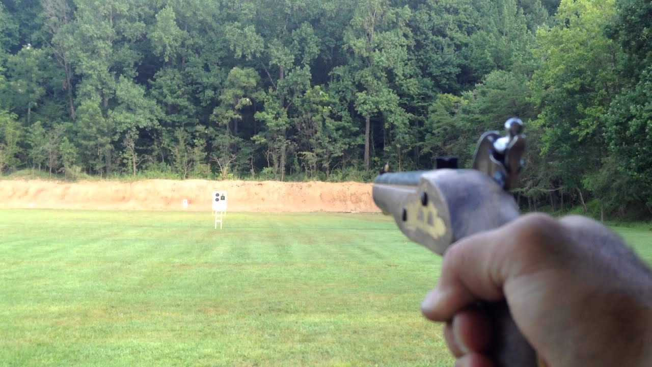 Shooting Flintlock Pistol YouTube