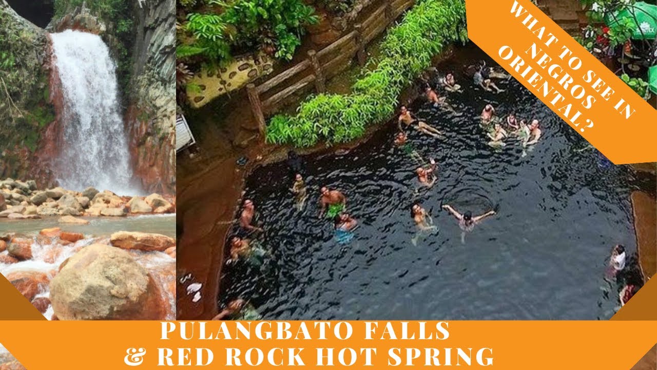 What to see in Negros Oriental? Pulangbato Falls and Red Rock Hot ...