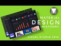 UI Design : Google MaterialSkin.2 in WinForms | Live Charts | C# | Source Code