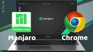 manjaro linux : install google chrome