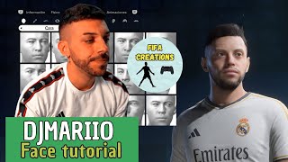 Cómo crear a DJMARIIO en EA FC 24 - FACE TUTORIAL (Clubes Pro, Modo manager)