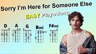 Skye C. Hale: Sorry I'm Here for Someone Else - Benson Boone - Key of D