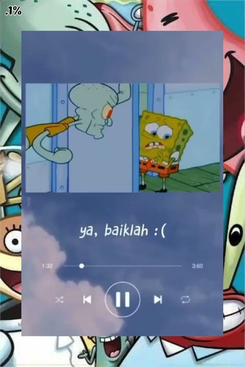 KATA KATA MUTIARA SPONGEBOB AND SQUIDWARD // story 30 detik #shorts #storywa #motivasi
