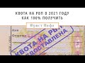 Квота на РВП 2021: критерии для получения квоты на РВП