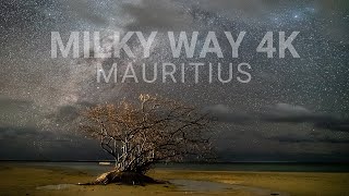 Milky Way Galaxy - Astro Photography & Piano - Mauritius 4k