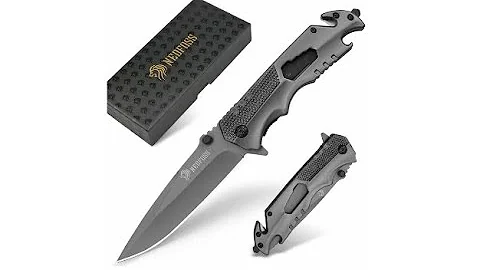 5 & 1 Survival Pocket knife by Nedfoss!