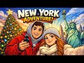 New York’ta sınavlar böyle yapılıyormuş… | Christmas marketler | vlog 21