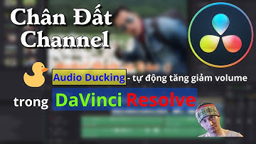 DR Tips ✅ 23.1: Audio Ducking - tự động tăng giảm âm lượng nhạc nền trong DaVinci Resolve