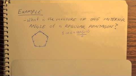 6.1 Angles of Polygons