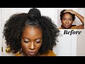 SO MY HAIR AINT 4C?! + QUICK & EASY HAIR TUTORIAL