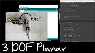 Python Project | Forward and Inverse Kinematics with 3 DOF Planar Robot