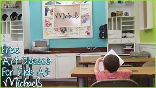 Free Art Classes For Kids at Michaels Crafts Store - Our Experience & Review
