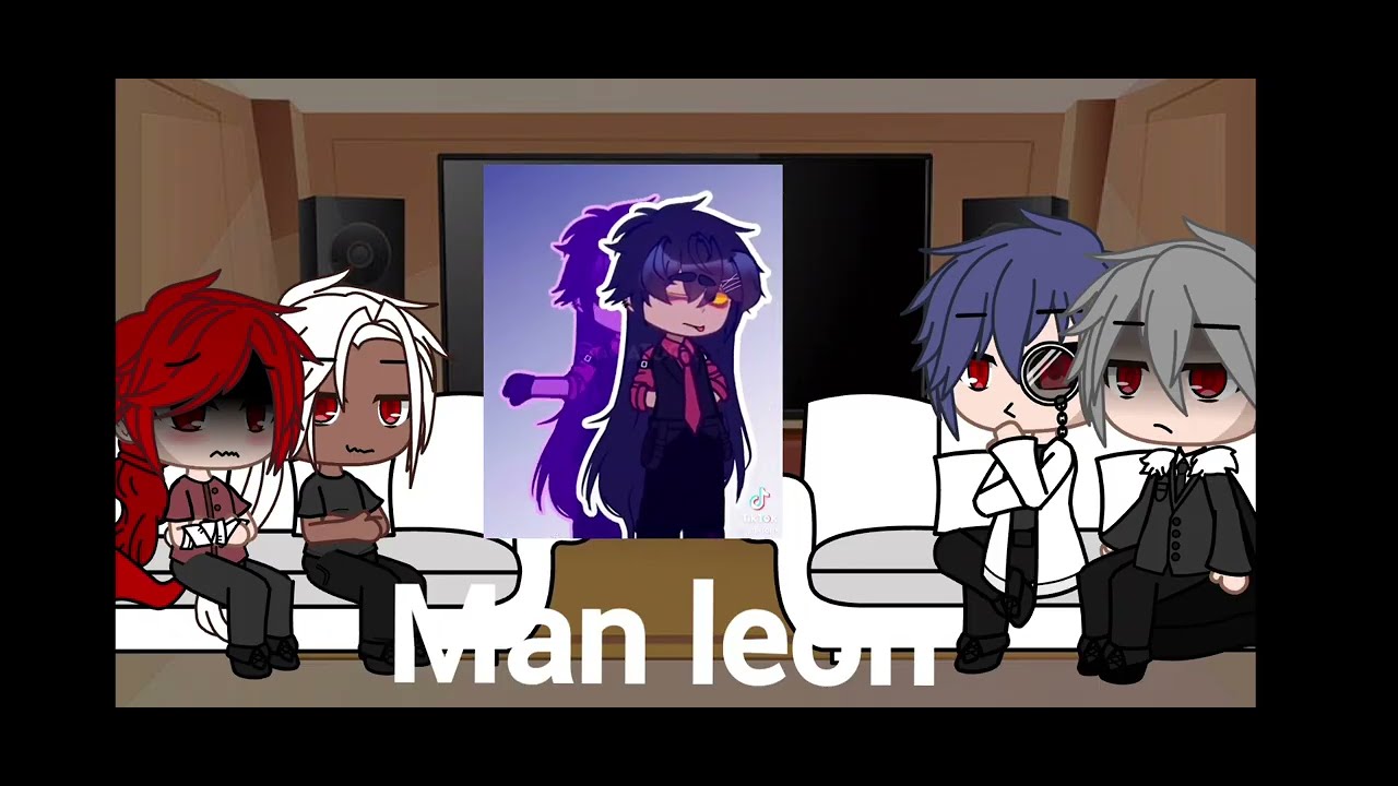 Dark fall react to leon as gatcha random tik toks