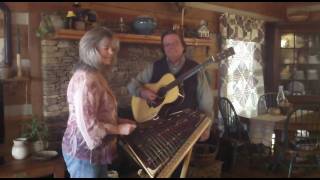 Video thumbnail of "Greensleeves - Hammered Dulcimer and Guitar - Steve and Ruth Smith"