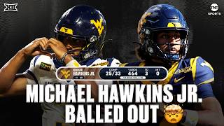 Michael Hawkins Jr. INSANE Stat Line in WVU Walk Off Win 😳