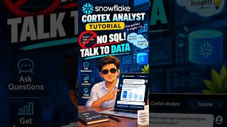 Snowflake Cortex Analyst Tutorial: Talk to Your Data in Plain English#CortexAnalyst