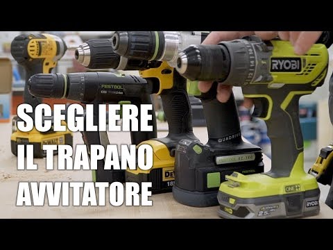 Video: Come Scegliere Un Avvitatore A Batteria Per Casa + Video E Recensioni