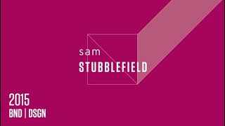 Sam Stubblefield | Bend Design 2015