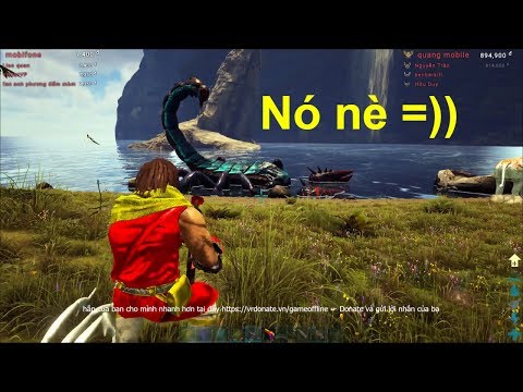 ARK: Công Viên Khủng Long - Tập 3 - Siêu Bọ Cạp Khổng Lồ Tianoscorpion =))
