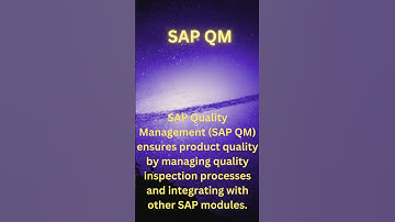 SAP QM