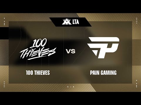 100 vs PAIN - Week 04 Day 01 | LTA Split 01 2025 | 100 Thieves vs paiN Gaming | Game 2