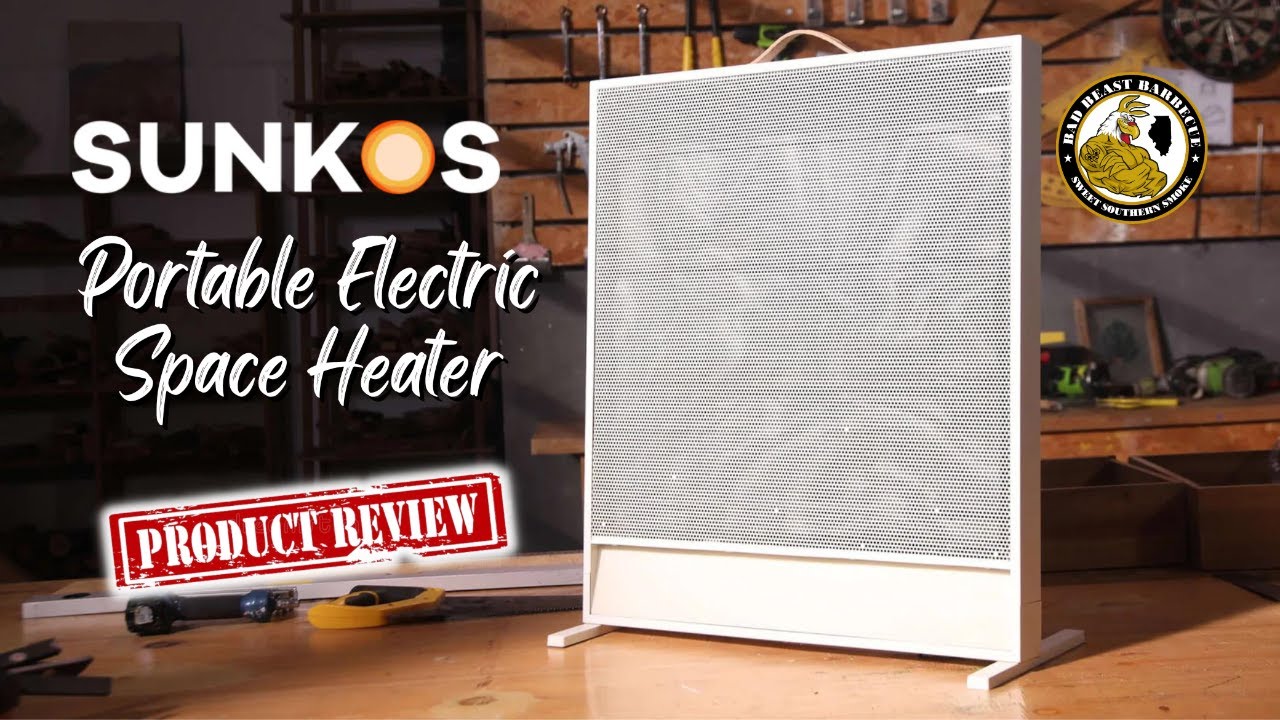 Sunkos Portable Electric Space Heater - YouTube