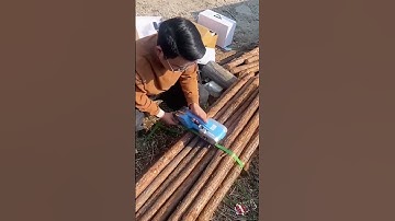 Binding process of timber- good tools can improve work efficiency