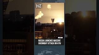 Russia Pounds Kyiv Overnight With Missiles And Drones, Killing Civilians | #shorts