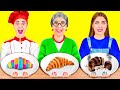 Reto De Cocina Yo vs Abuela | Trucos Para Padres de RaPaPa Challenge