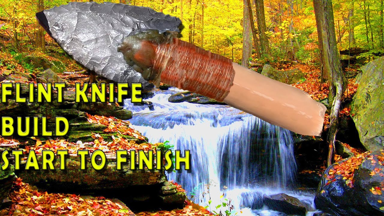 How to haft a Stone Blade YouTube