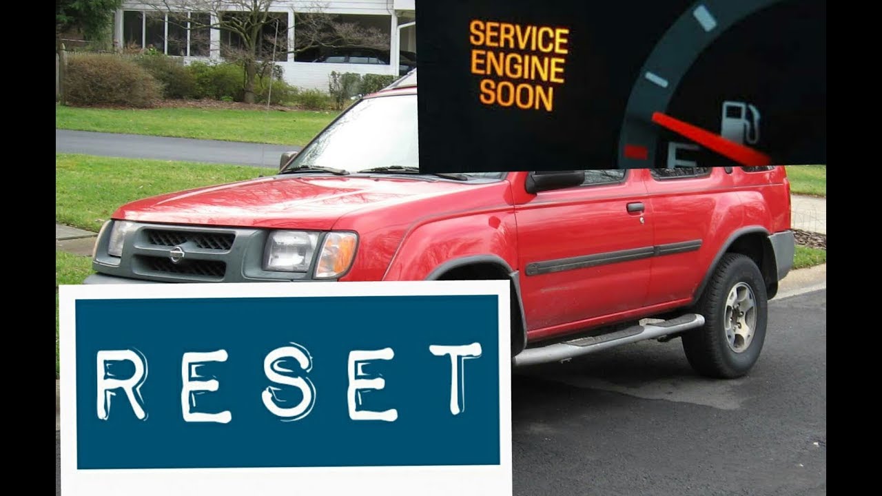 How to reset Service Engine soon Light on a 2001 Nissan Xterra