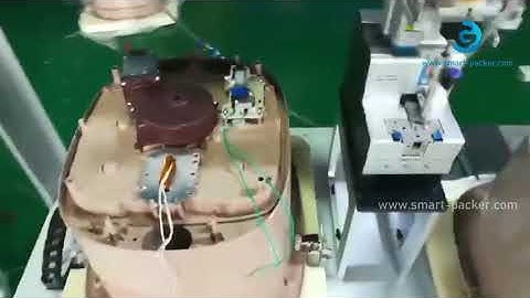 Automatic high accuracy nail screw locking machine testing video for buttom motor switch parts