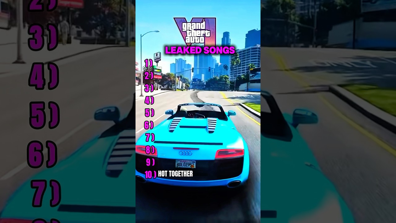 GTA 6 Soundtrack Just Got Leaked 