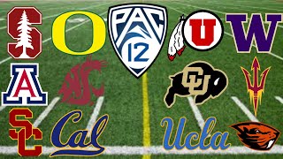 College Football Predictions 2020- PAC12